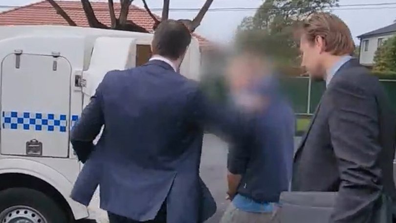 A man has been barred from leaving the state. NSW Police