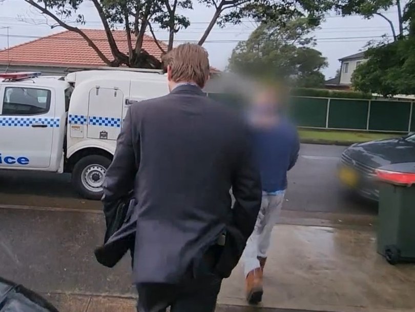 He has been charged with 15 domestic violence-related offences. Picture: NSW Police
