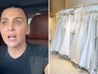 A bride-to-be has gone viral crying in disbelief just one month before her wedding, pointing the finger at one of Sydney’s most high-end bridal boutiques.