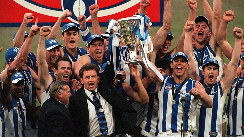 North Melbourne 1999 premiership was reflected on during the 100th year ceremony.