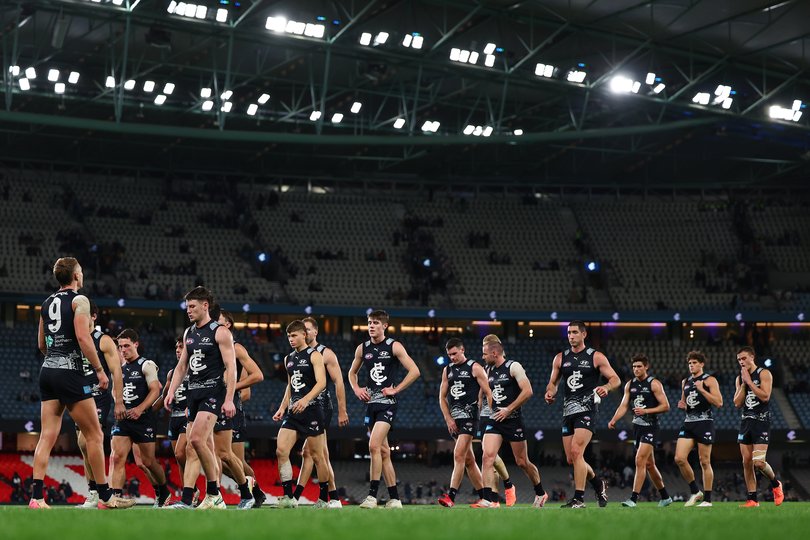The Blues playing their big games at the ‘G, what message does that send? (Photo by Morgan Hancock/Getty Images)