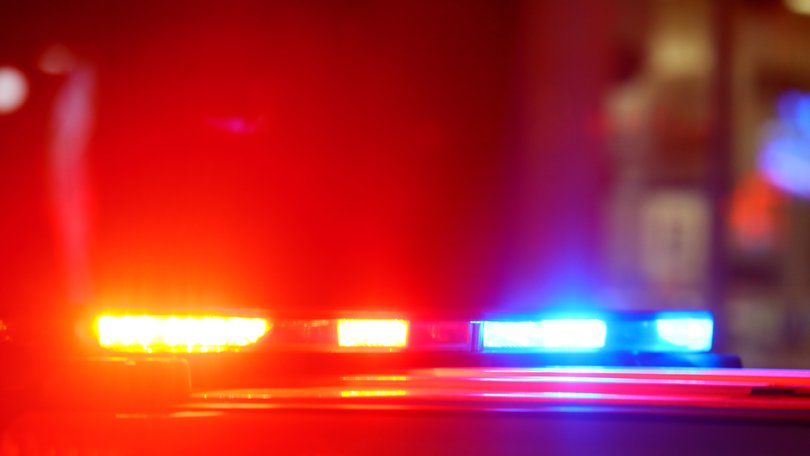 A 23-year-old police officer has been rushed to hospital after being found unconscious in the street.