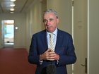 Shadow Trade Minister Kevin Hogan has accused Anthony Albanese of ‘waving a white flag’ on the possibility of securing exemptions to Donald Trump’s looming tariffs by the July 9 deadline. (AAP Image/Mick Tsikas) MICK TSIKAS