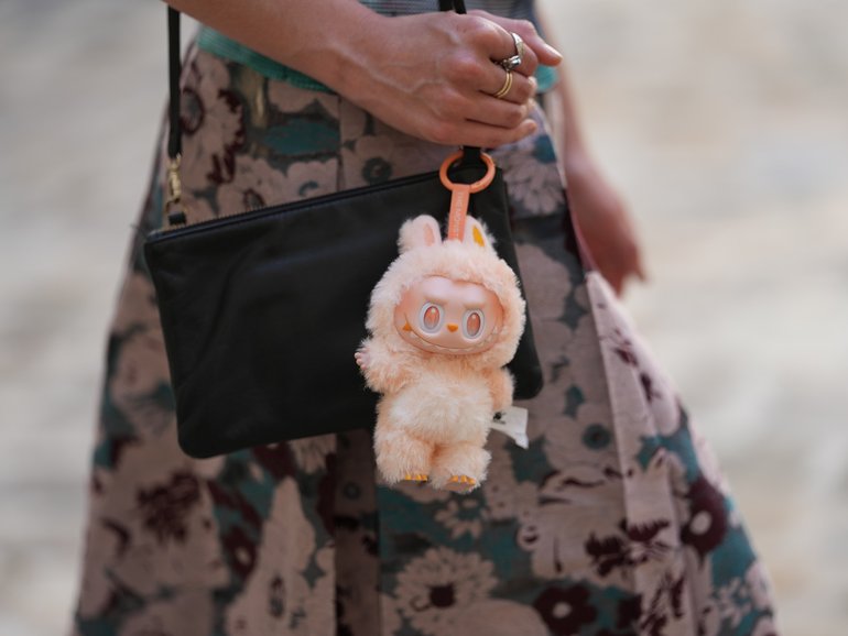 The company often sells its Labubu dolls in a blind box to buyers who don’t know what character is inside until they open it.