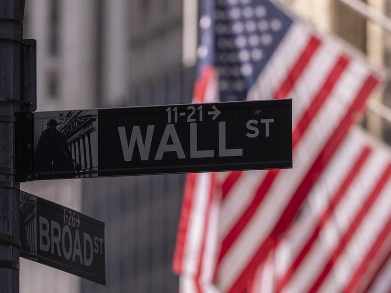 Wall Street's major indexes have closed lower after the announcement of hefty US tariffs. (AP PHOTO)