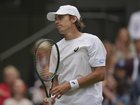 Alex de Minaur bowed out of Wimbledon after giving Novak Djokovic a tough four-set test. (AP PHOTO)