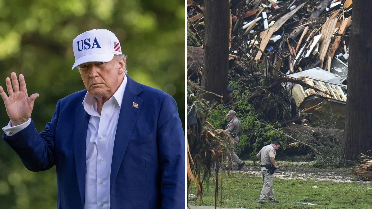 Texas floods: US President Donald Trump expected to visit disaster zone ...