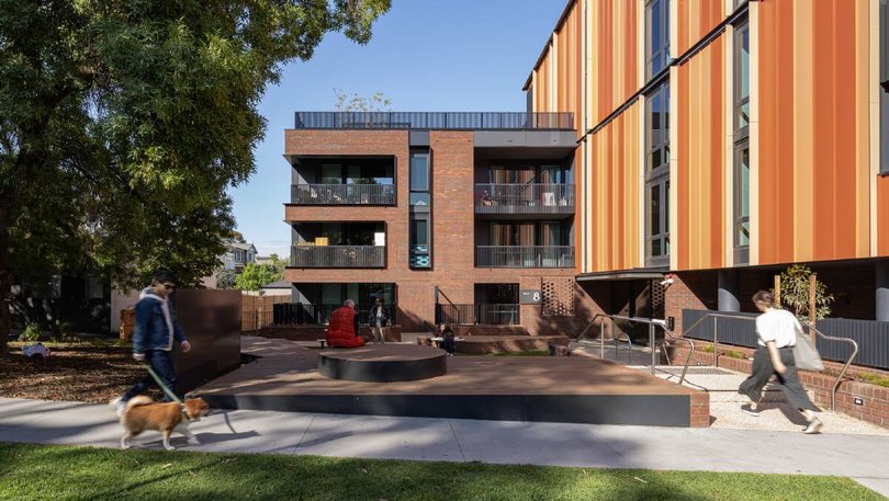 Bills Street Social is the largest social and affordable building program in the state's history. Pic: Open House Melbourne.