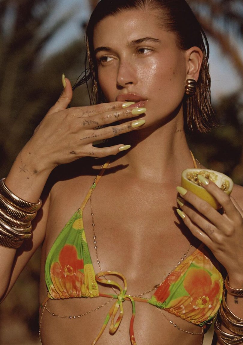 Hailey Bieber launches skincare lipbalm for her brand Rhode