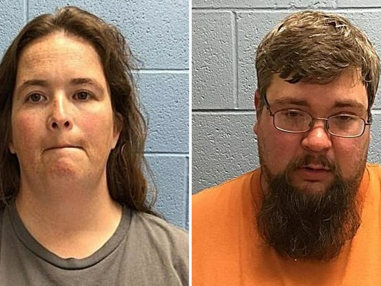 The parents of an emaciated boy who was verging on fatal organ failure have been charged with child abuse.