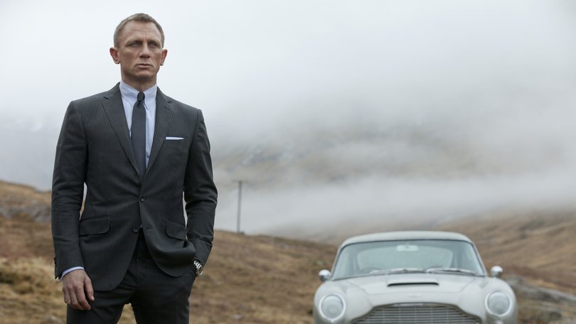 Daniel Craig stars as James Bond in Skyfall.