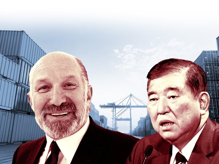 US Commerce Secretary Howard Lutnick spoke at length with negotiators from Japan (pictured Japanese PM Shigeru Ishiba)