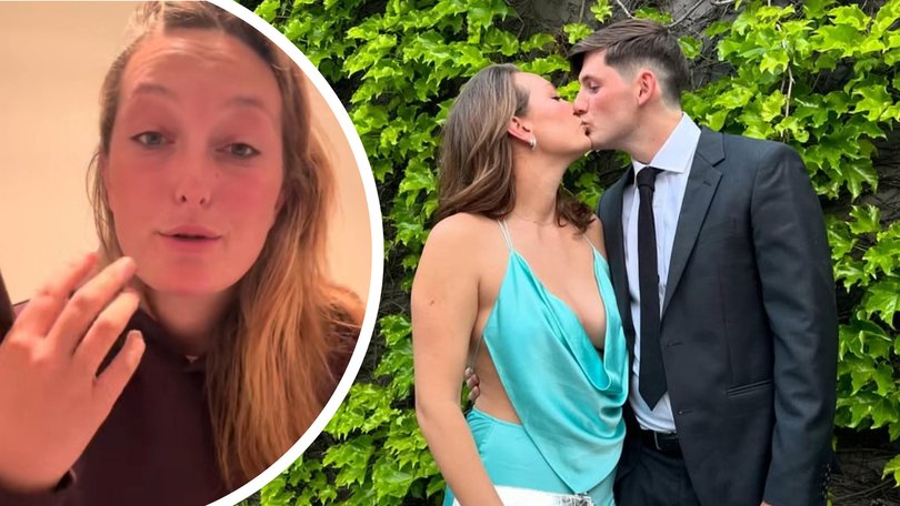 The partner of Giants AFL player Conor Stone has shared the unique written rules they share around the house.