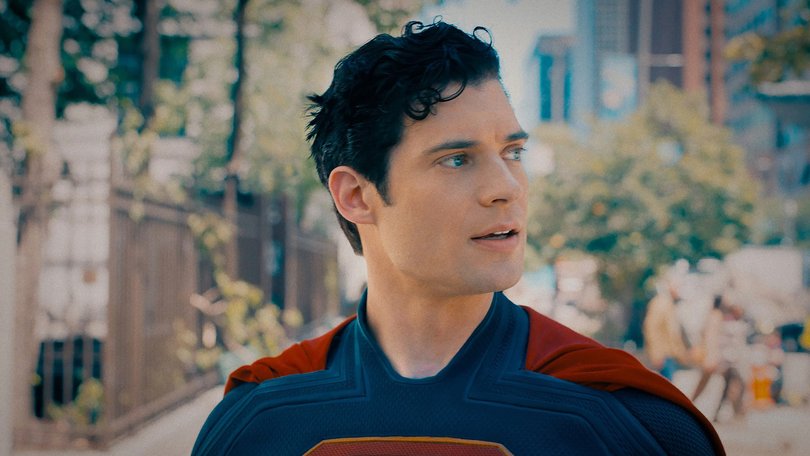 David Corenswet as Superman.