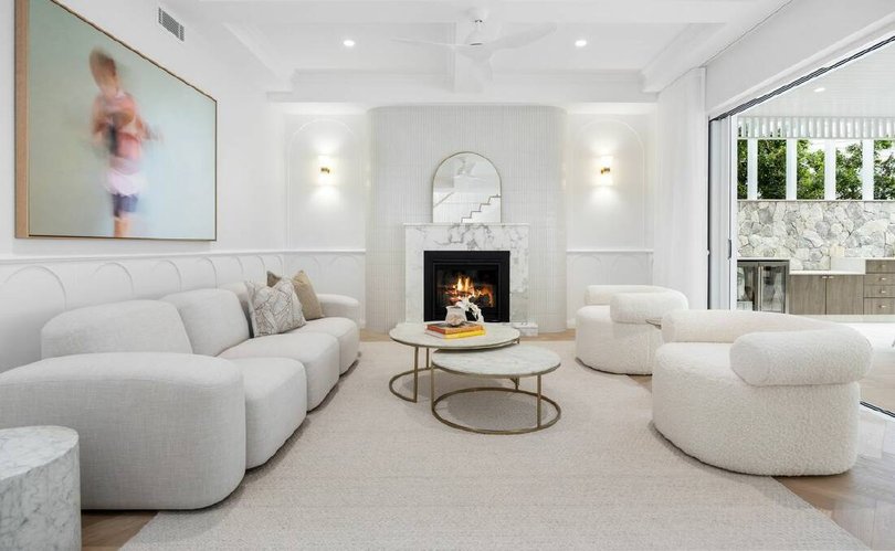 Haas' Bardon home.