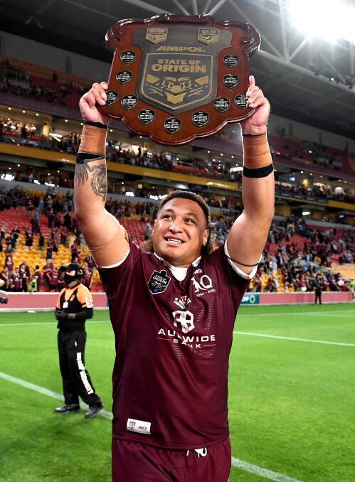 Josh Papali'i has been recalled to the Queensland team. Picture: Getty