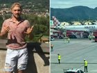 An airport in Milan was shut down after the horrific incident.