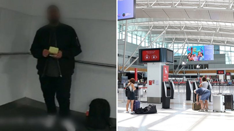 Airline crew alerted authorities after the man allegedly touched the woman on the thigh and buttock while she tried to sleep.