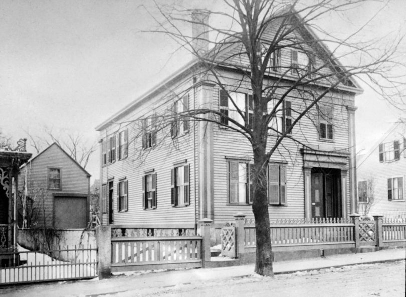 The Borden house.