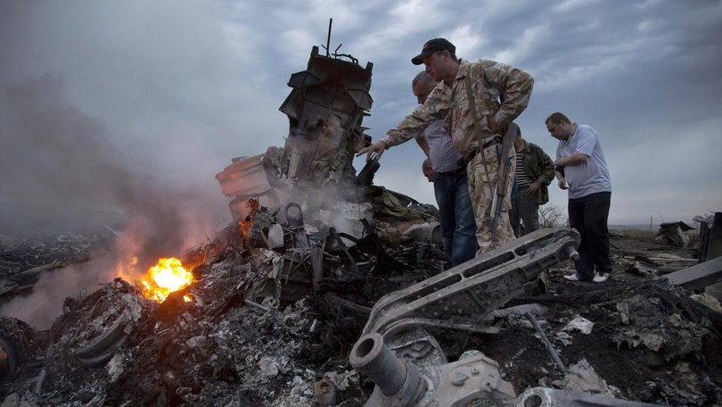All 298 passengers and crew were killed when MH17 crashed in Ukraine, including 38 Australians. (AP PHOTO)