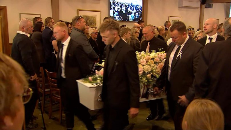 Family and friends mourn murdered 23-year-old.