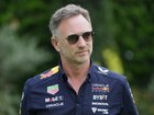 Successful but controversial team principal Christian Horner has been axed by Red Bull. (AP PHOTO)