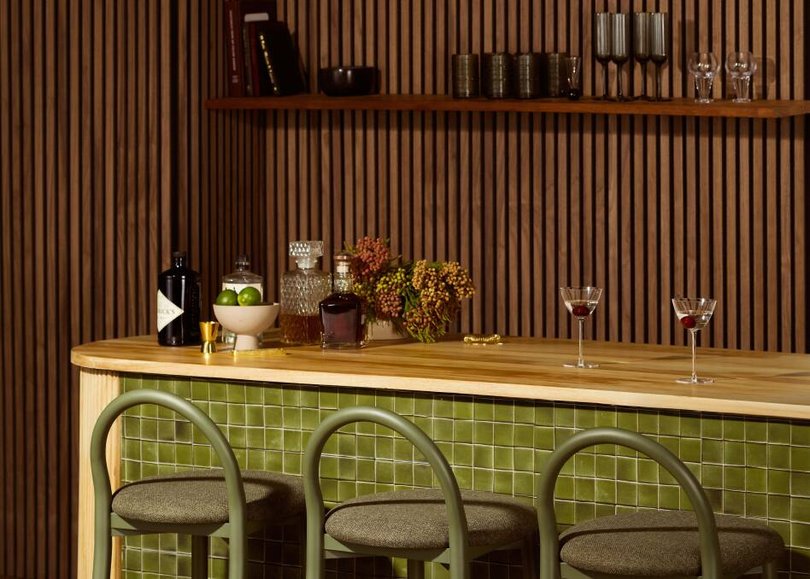One trend involved reimagining the 1970s and 80s within a contemporary lens. Pic: Temple & Webster.
