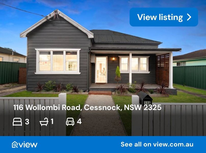 This home in the Hunter has a price range of $580,000 to $625,000.