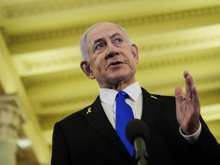 Israeli PM Benjamin Netanyahu says he hopes to reach a new deal in a ‘few days’ for the release of more hostages held by Hamas. (AP PHOTO)