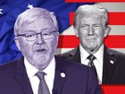 Kevin Rudd met Donald Trump just over a week before the US president was sworn in, but there is scant detail about the interaction.