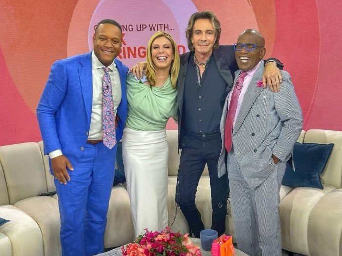 Rick Springfield said that he had a 'fun time' on the show in an Instagram post.