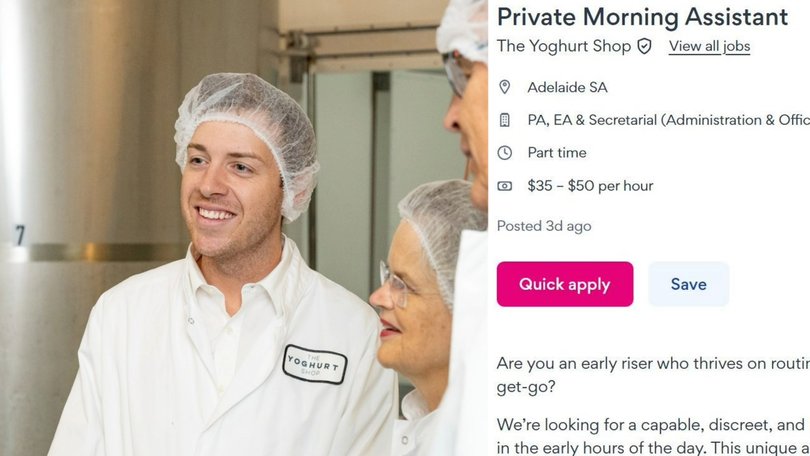 Brandon Reynolds is working 17 hour days and looking for help.