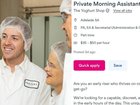 Brandon Reynolds is working 17 hour days and looking for help.