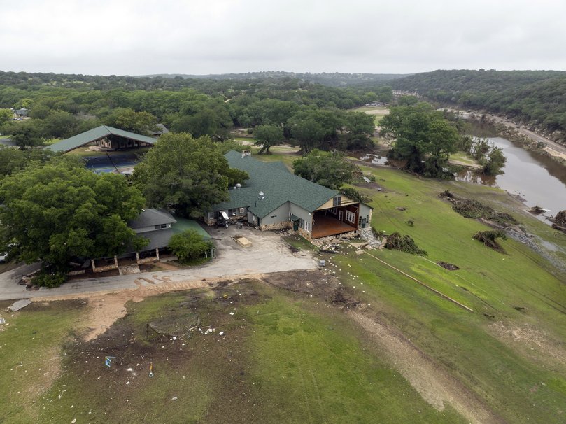Areas like Camp Mystic were hit by catastrophic floods.