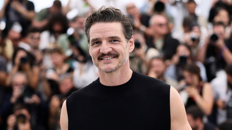 CANNES, FRANCE - MAY 17: Pedro Pascal poses during the "Eddington" photocall at the 78th annual Cannes Film Festival at Palais des Festivals on May 17, 2025 in Cannes, France. (Photo by Andreas Rentz/Getty Images)