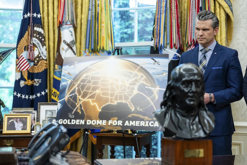 The so-called Golden Dome program will be used to build up new drone defences.