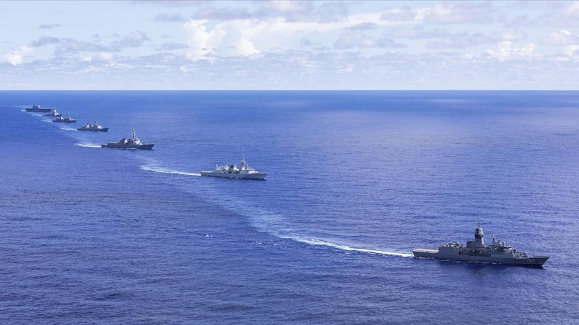 China’s deep-sea research ships are scanning the Pacific floor.