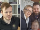 Joshua Brown (L) is accused of abusing children at a number of Melbourne childcare centres.