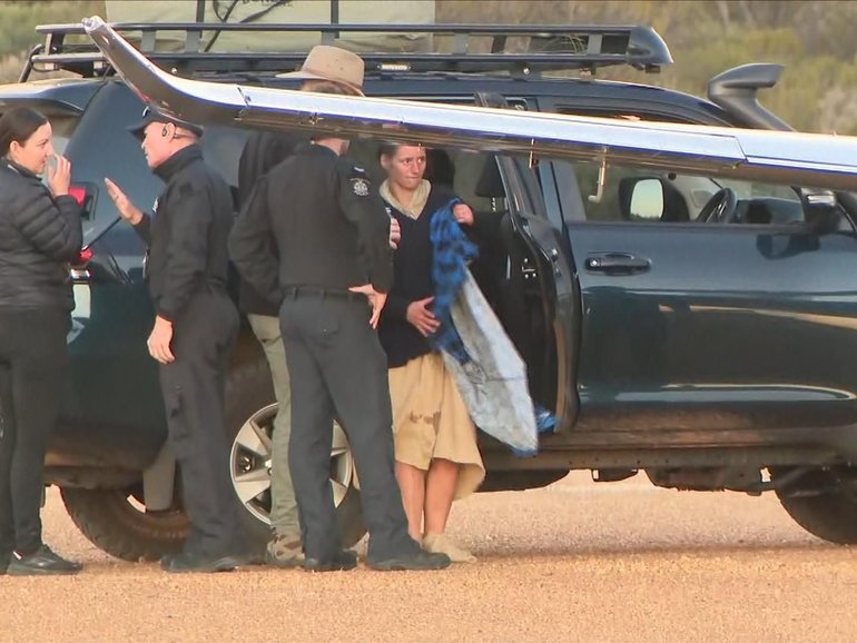 Carolina Wilga was found alive on Friday afternoon.