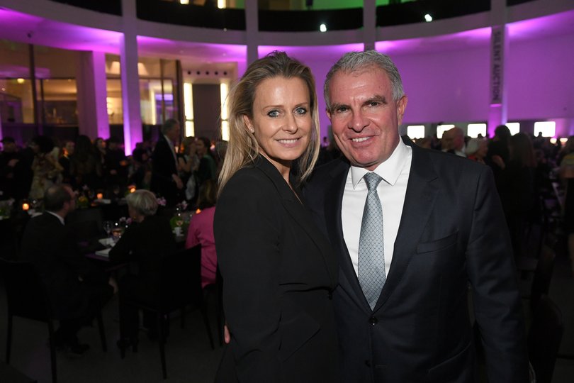 Vivian Spohr, seen here with her husband Carsten, reportedly fainted when she realised what happened.