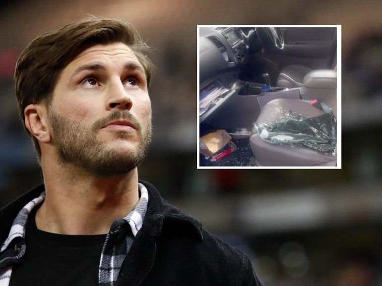 Koby Stevens has revealed his car has been broken into and $1 million worth of doco footage has been taken.