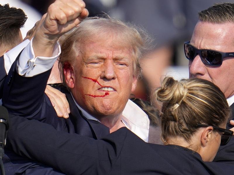 The would-be assassin was killed after he shot at Donald Trump in Butler, Pennsylvania in 2024. (AP PHOTO)