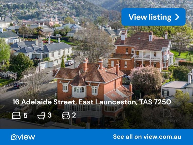 Prime spot and prime property in East Launceston.