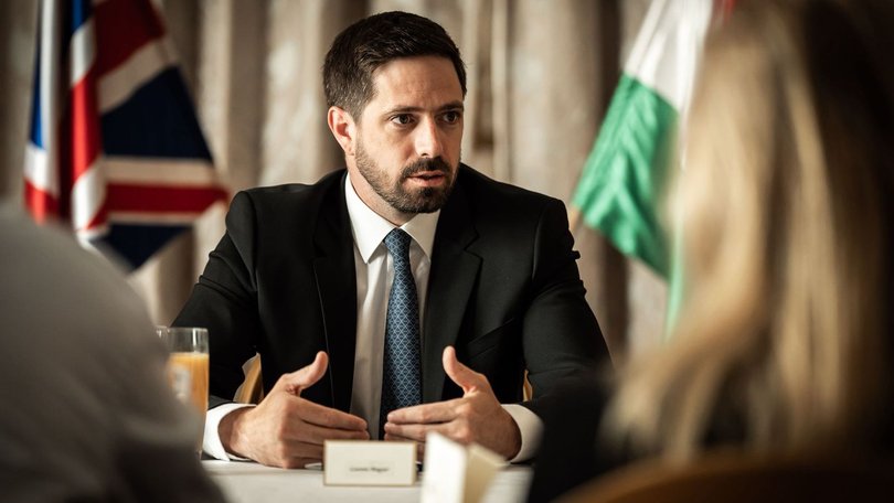 Hungarian Deputy Foreign Minister Levente Magyar is in London.