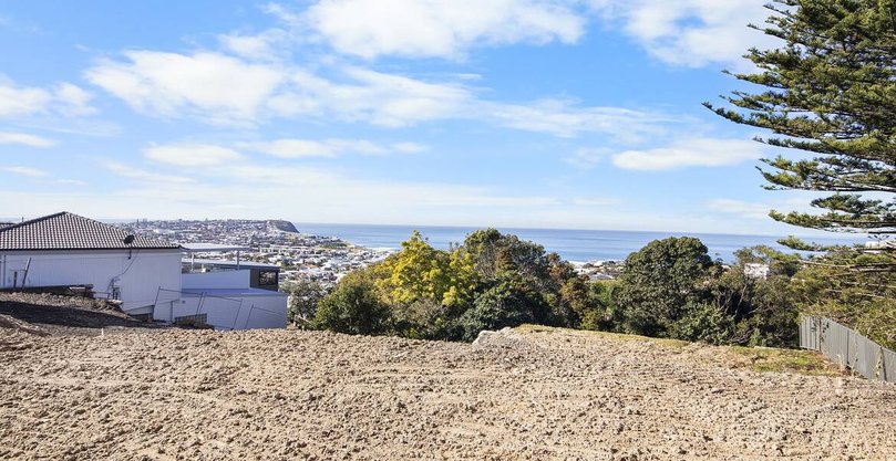 The block offers ocean views across Merewether.