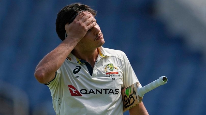 Sam Konstas failed again against West Indies.