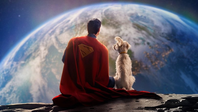 Superman features Krypto, the Superdog.