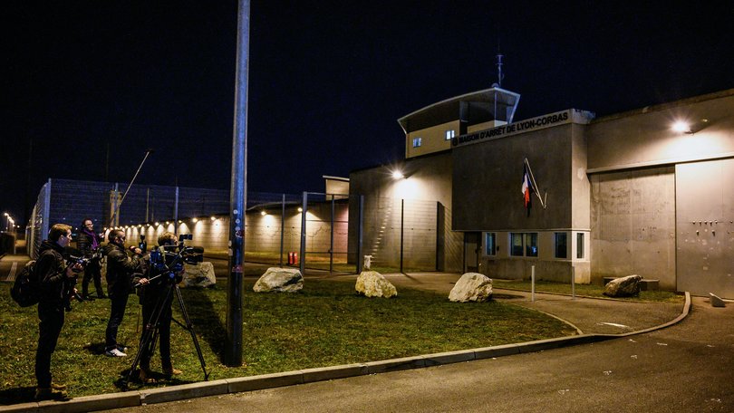 A manhunt is underway and an investigation has been ordered after a prisoner escaped by smuggling himself out in his cellmate’s bag.
