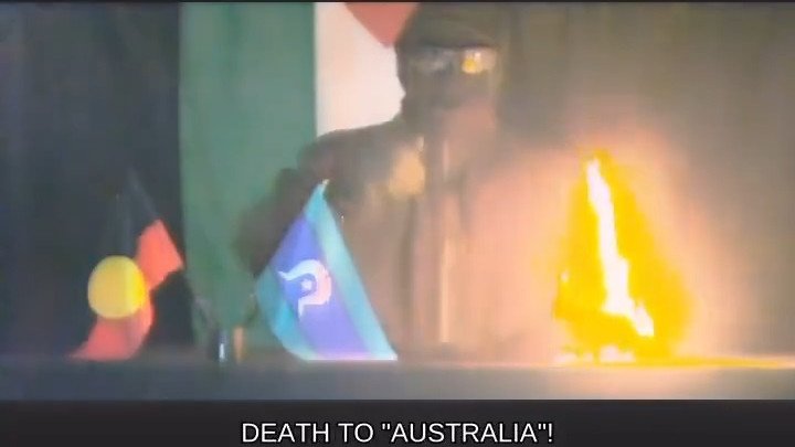 A threatening video has emerged online claiming to be from a 'cell' responsible for anti-Semitic attacks.