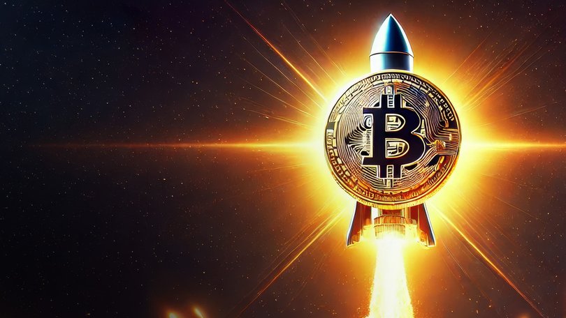Bitcoin has soared to a new high.